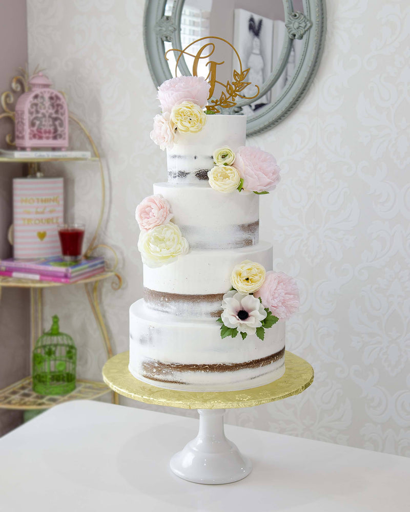 Rustic Bloom Cake Elegant Temptations Bakery