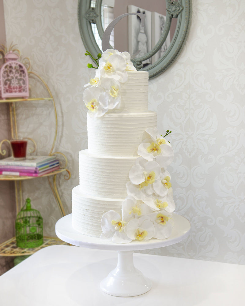 Wedding - Orchids Cake Elegant Temptations Bakery