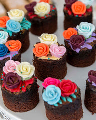 1 Dozen Fudge Brownies Cake Elegant Temptations Bakery