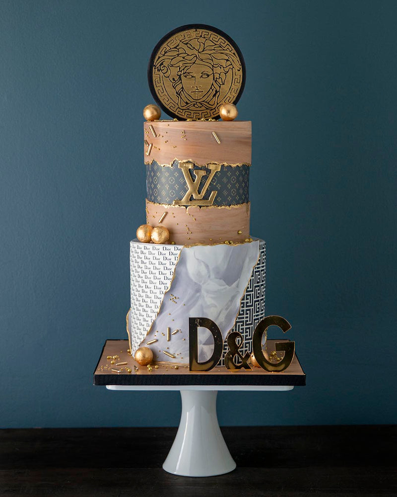 Gold Standard Fashion Designer Cake