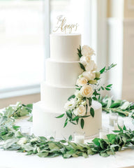 White Rose Cake