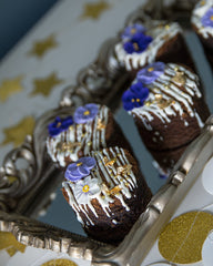 1 Dozen Fudge Brownies Cake Elegant Temptations Bakery