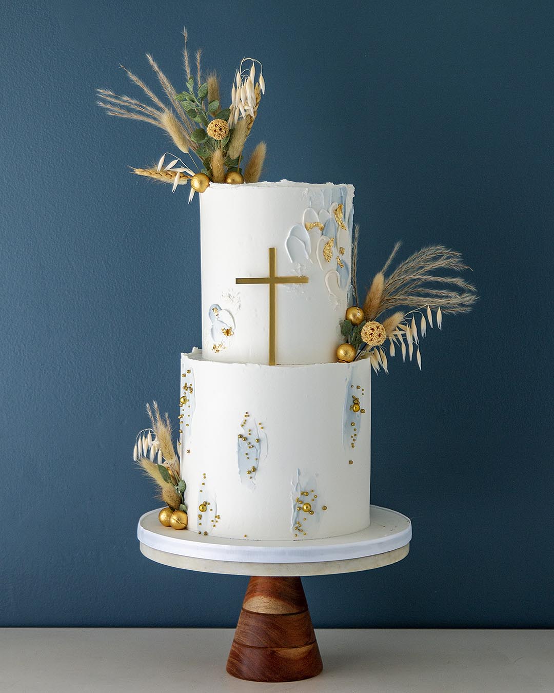 Confirmation Cakes Roses Rustic Grace | Elegant Temptations Bakery