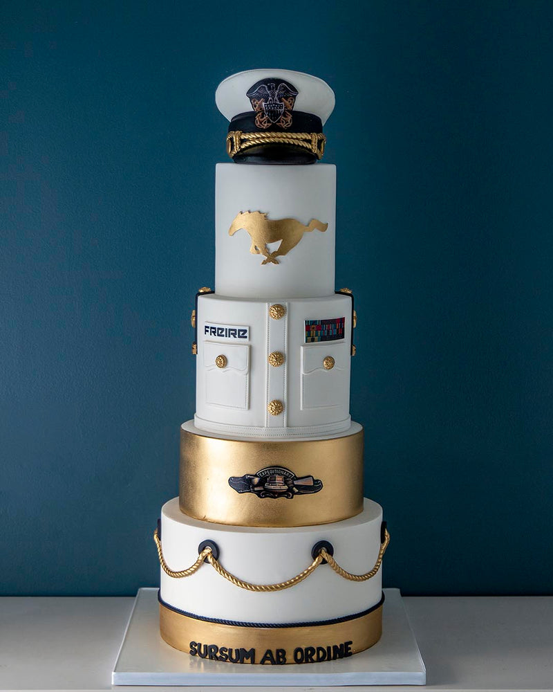Military Honors cake