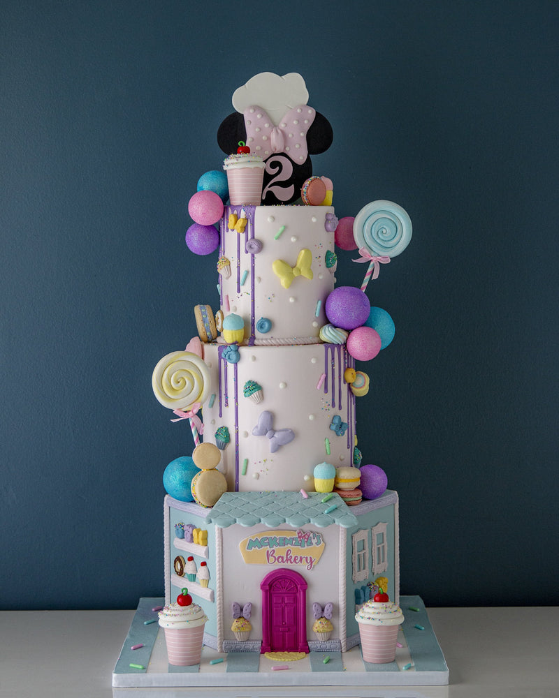 Minnie’s Bake Shop Cake Elegant Temptations Bakery