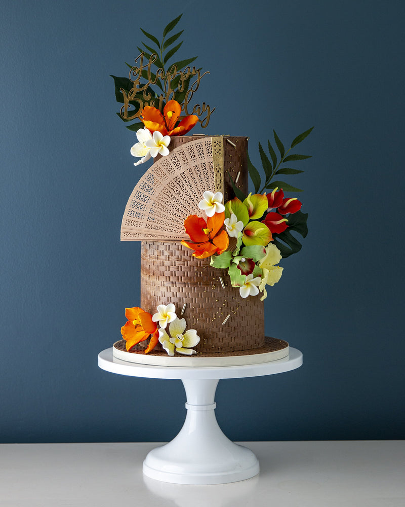 Tropical Birthday Cake Elegant Temptations Bakery