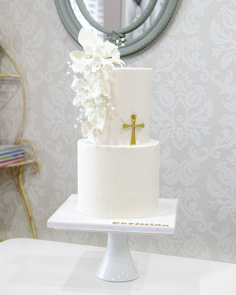 Baptism - Christian Cake Elegant Temptations Bakery
