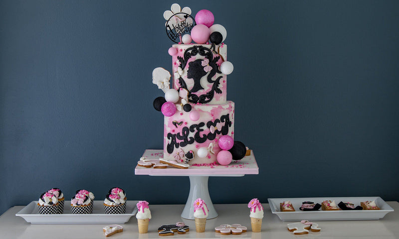 Barbie Party Kit Cake Elegant Temptations Bakery