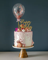 Blushing Birthday Cake Elegant Temptations Bakery
