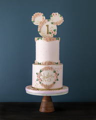 Botanical Minnie Cake Elegant Temptations Bakery