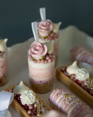1 Dozen Cake Shooters Cake Elegant Temptations Bakery