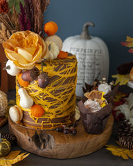 Fall Cake Cake Elegant Temptations Bakery