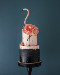 Flamingo Cake Elegant Temptations Bakery