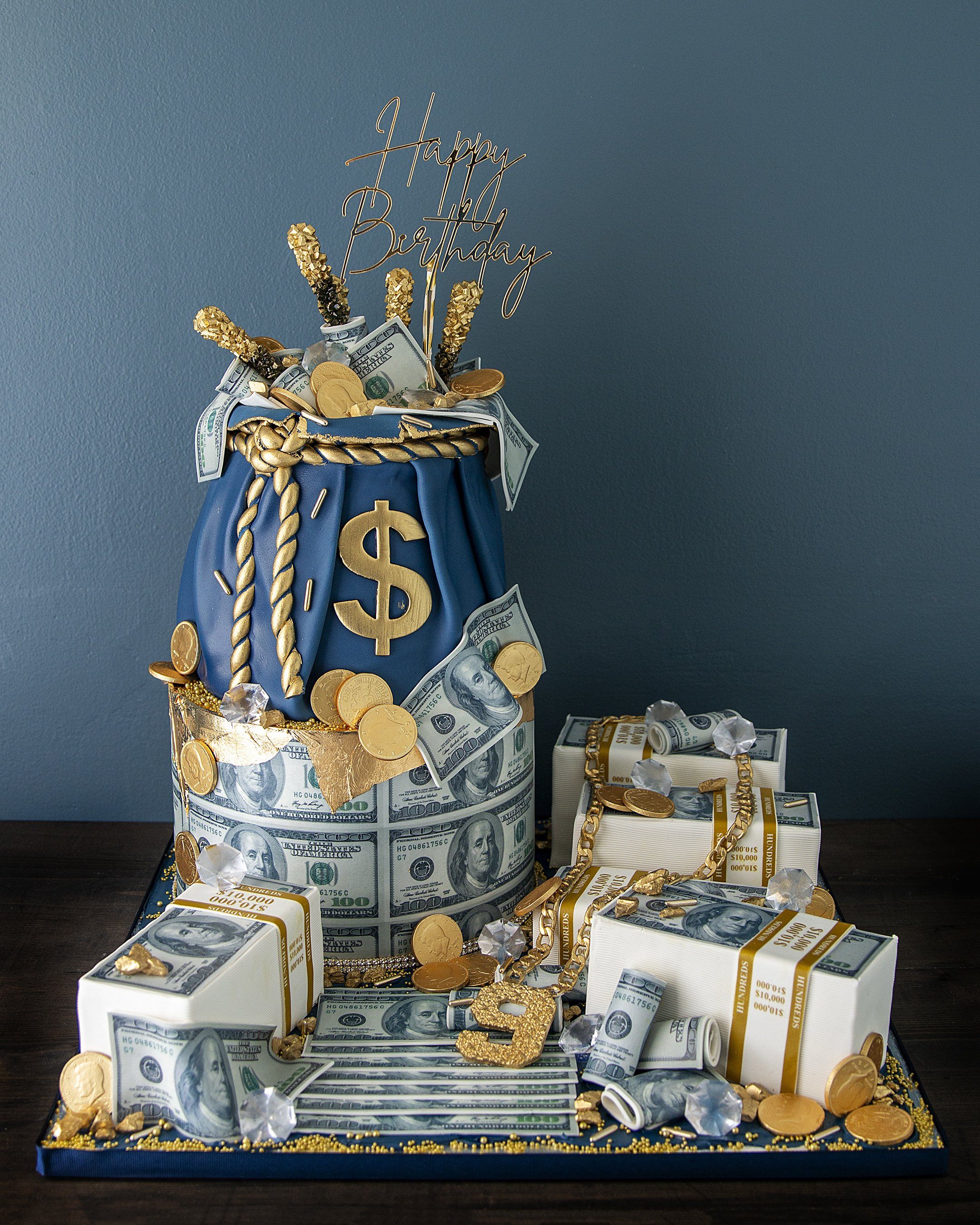 Edible Money Money Cake Custom Edible Money Money Cake Birthday 