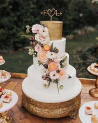 Golden Garden Cake Elegant Temptations Bakery