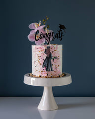 Graduation Female Cake Elegant Temptations Bakery