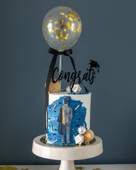 Graduation Male Cake Elegant Temptations Bakery