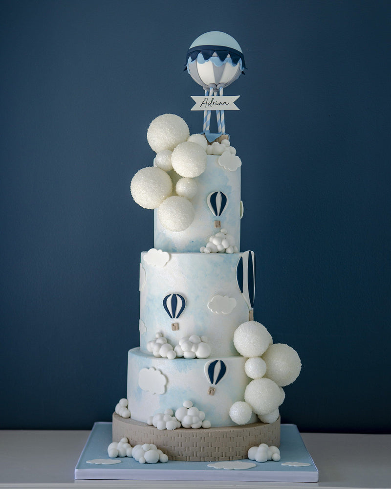 Hot Air Balloon Cake Elegant Temptations Bakery