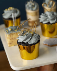 Misty Gold Wedding Kit Cake Elegant Temptations Bakery