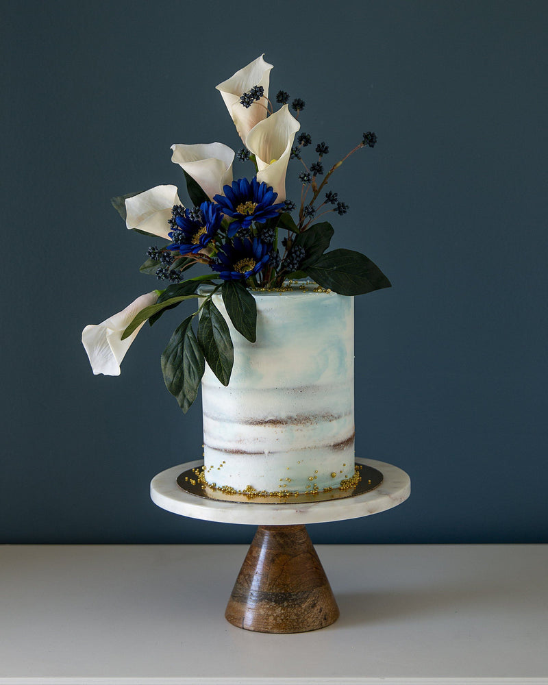 Naked Blues Cake Elegant Temptations Bakery