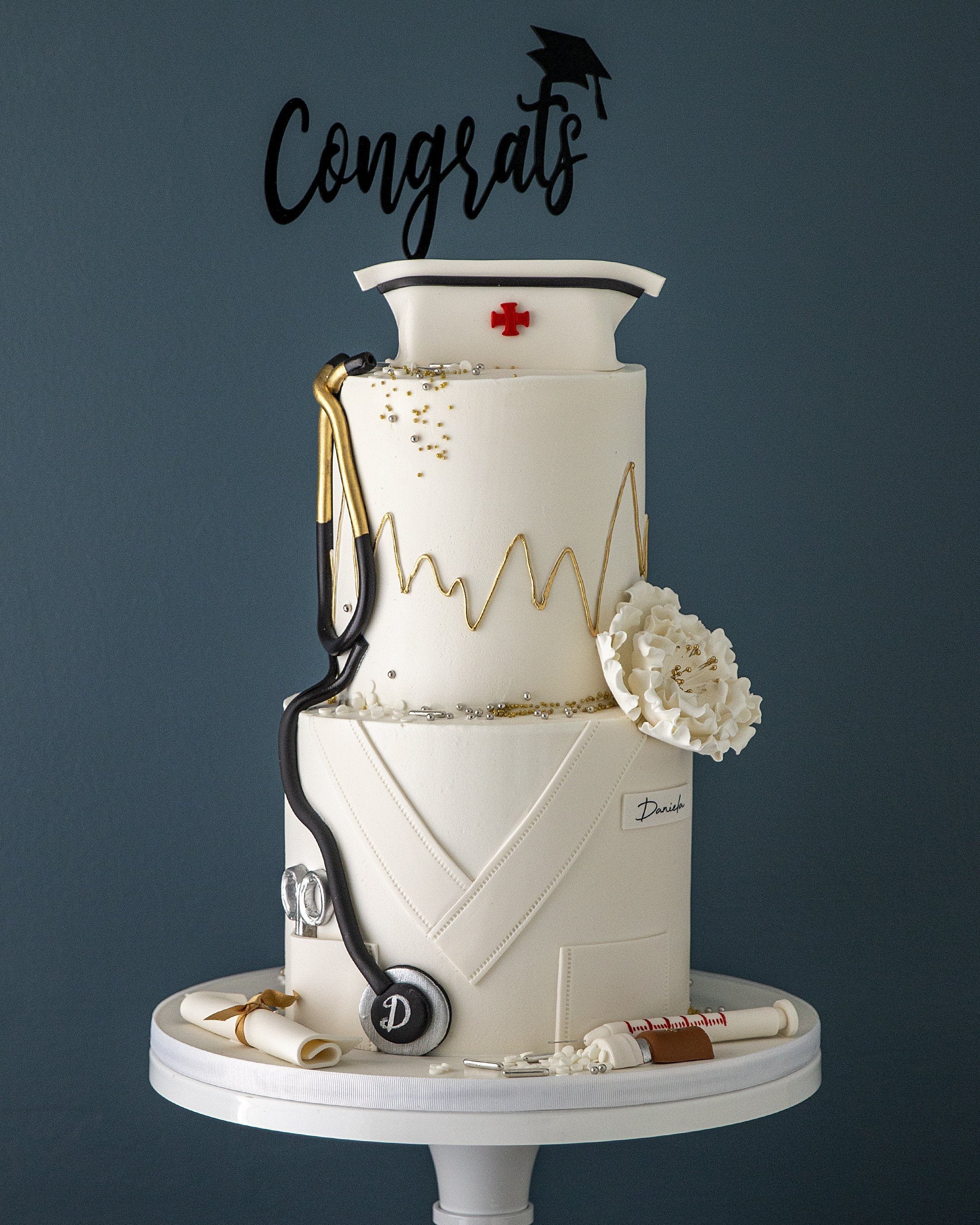 Grad Cake Graduation Tier Cake Ideas