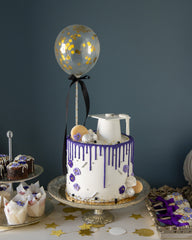 NYU Graduation Cake Elegant Temptations Bakery