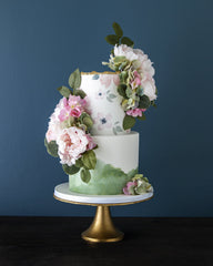 Peony Garden Cake Elegant Temptations Bakery