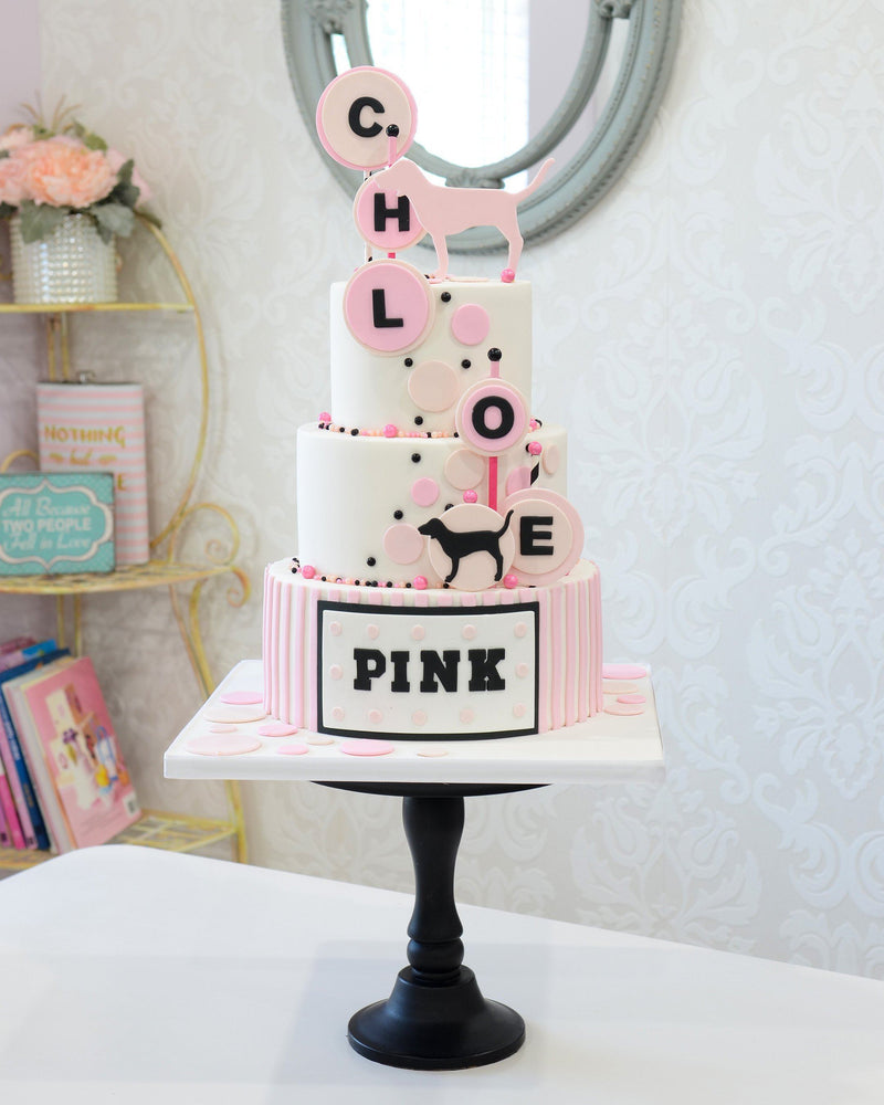 Pink - Victoria Secrets Cake Elegant Temptations Bakery