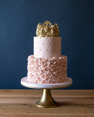 Pink Princess Cake Elegant Temptations Bakery