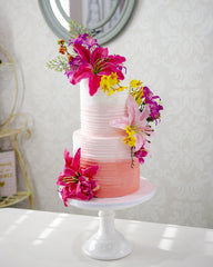 Wedding Tropical Cake Elegant Temptations Bakery