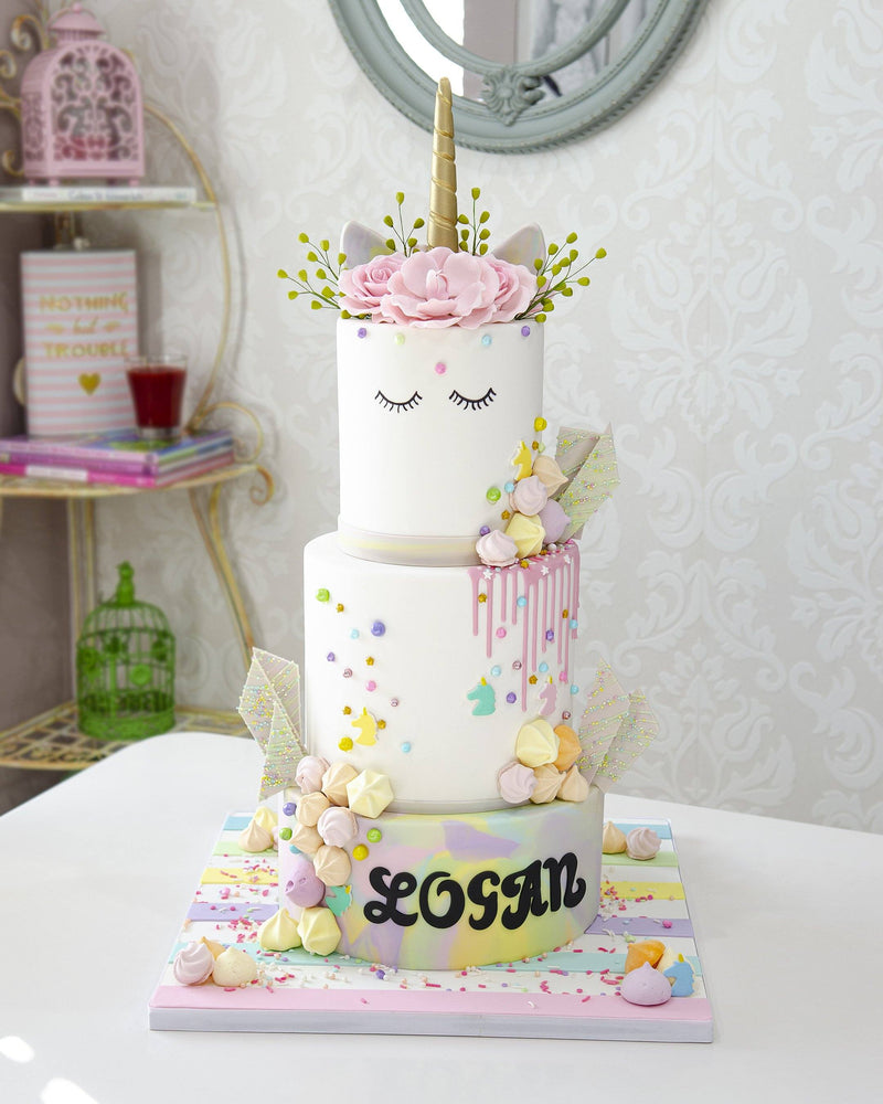 Unicorn - Logan Cake Elegant Temptations Bakery
