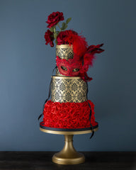 Unmasqued quince Cake Elegant Temptations Bakery