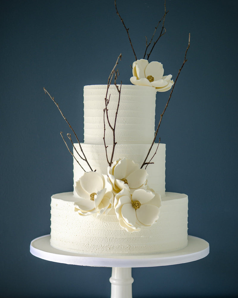 Wedding - Simple Cake Elegant Temptations Bakery
